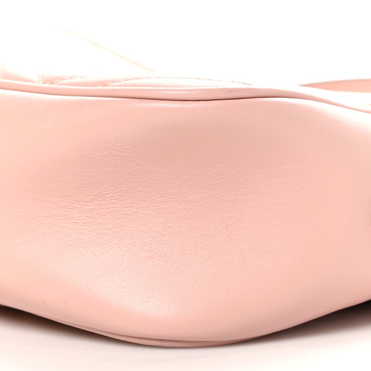 Gucci Calfskin Matelasse Small GG Marmont Chain Shoulder Bag Perfect Pink 10 of 10