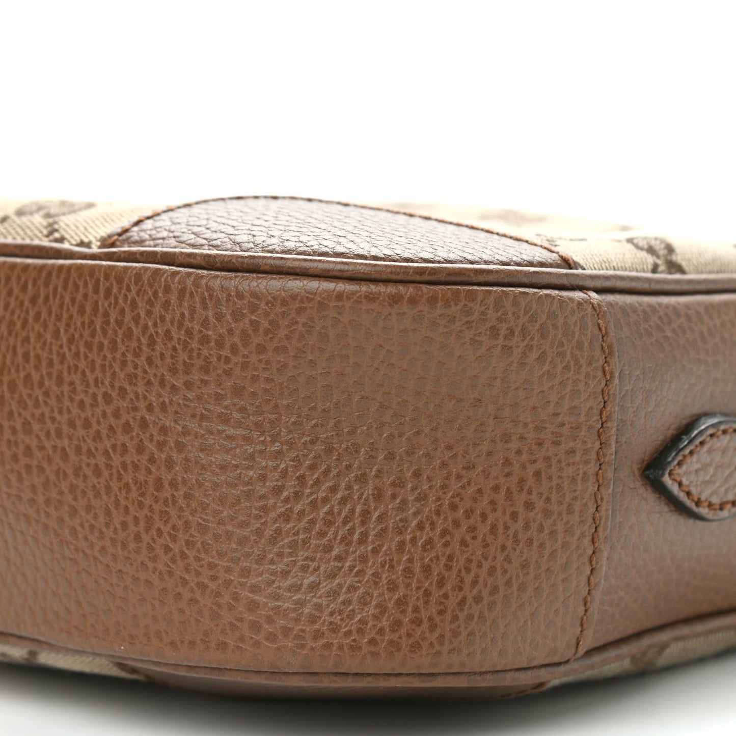 Monogram Mini Bree Messenger Bag Beige Tabacco