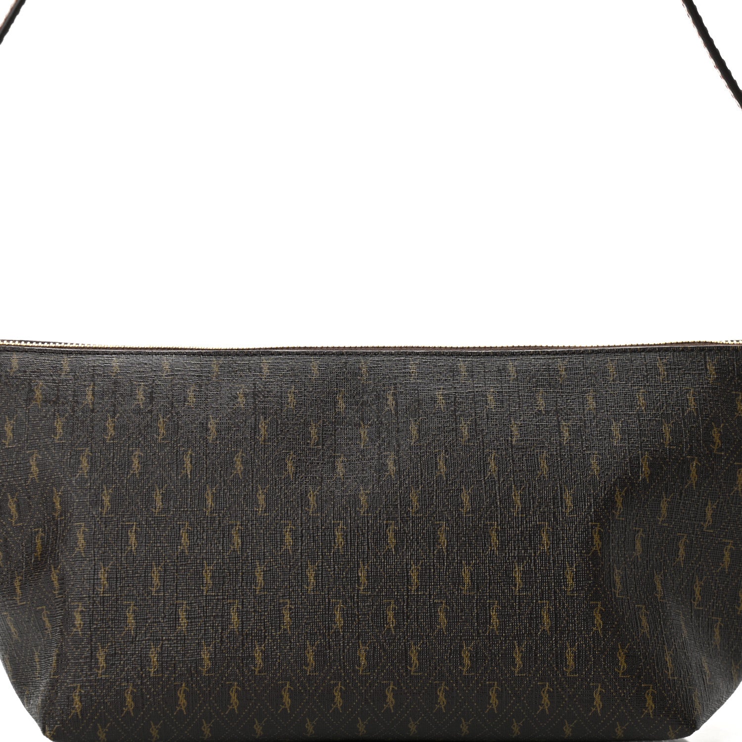 Saint Laurent Canvas Smooth Calfskin Le Monogramme Crossbody Bag Chestnut 7 of 9