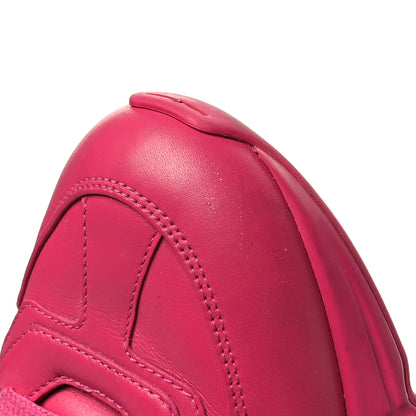 Gucci Calfskin Logo Womens Rhyton Sneakers 38.5 Box Pink 9 of 10