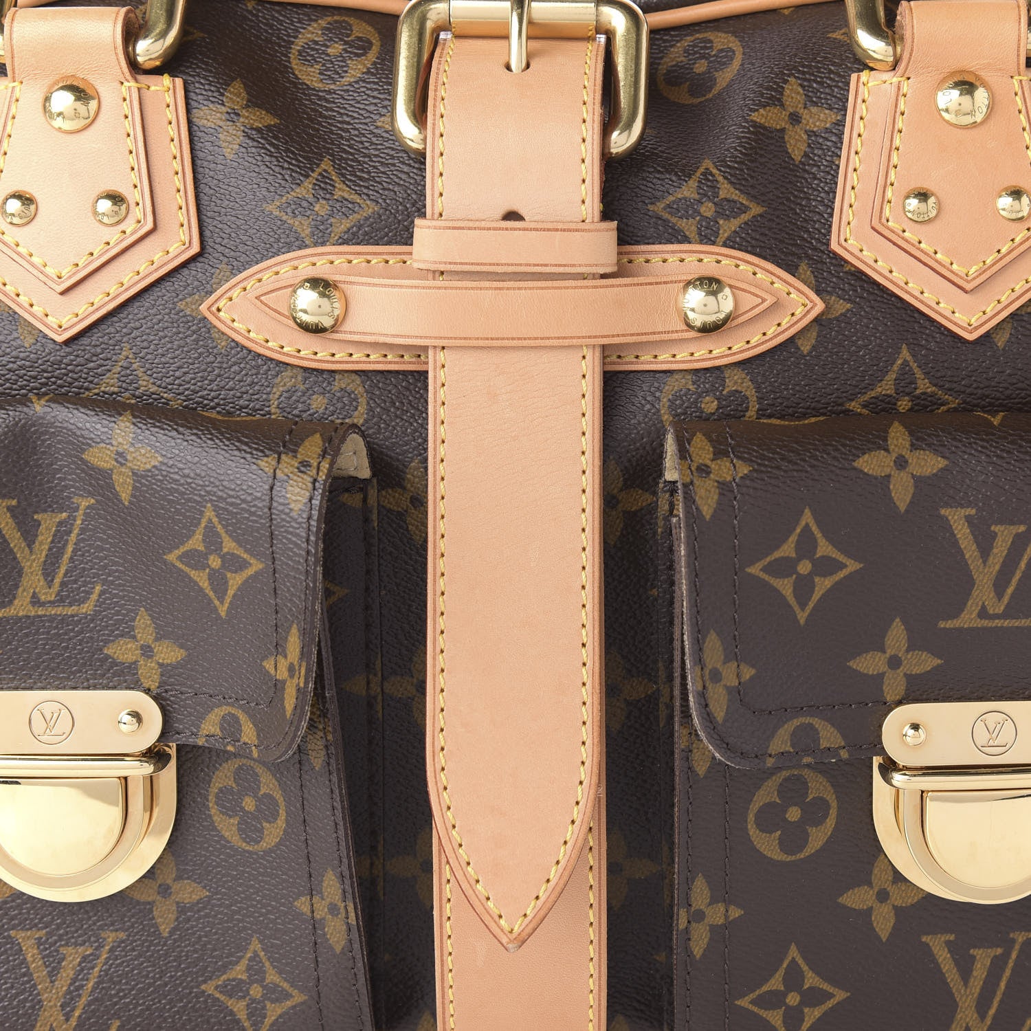 Louis Vuitton Monogram Manhattan GM 9 of 9