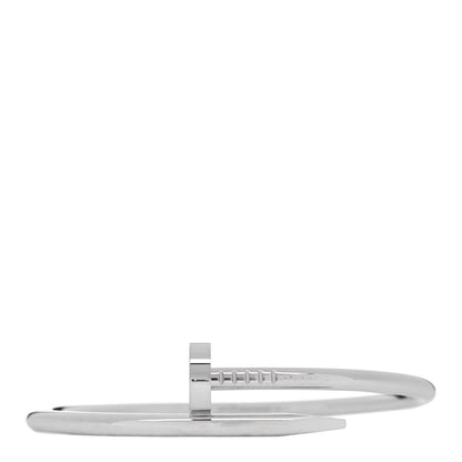 Cartier 18K White Gold Juste Un Clou Bracelet 17 1 of 3