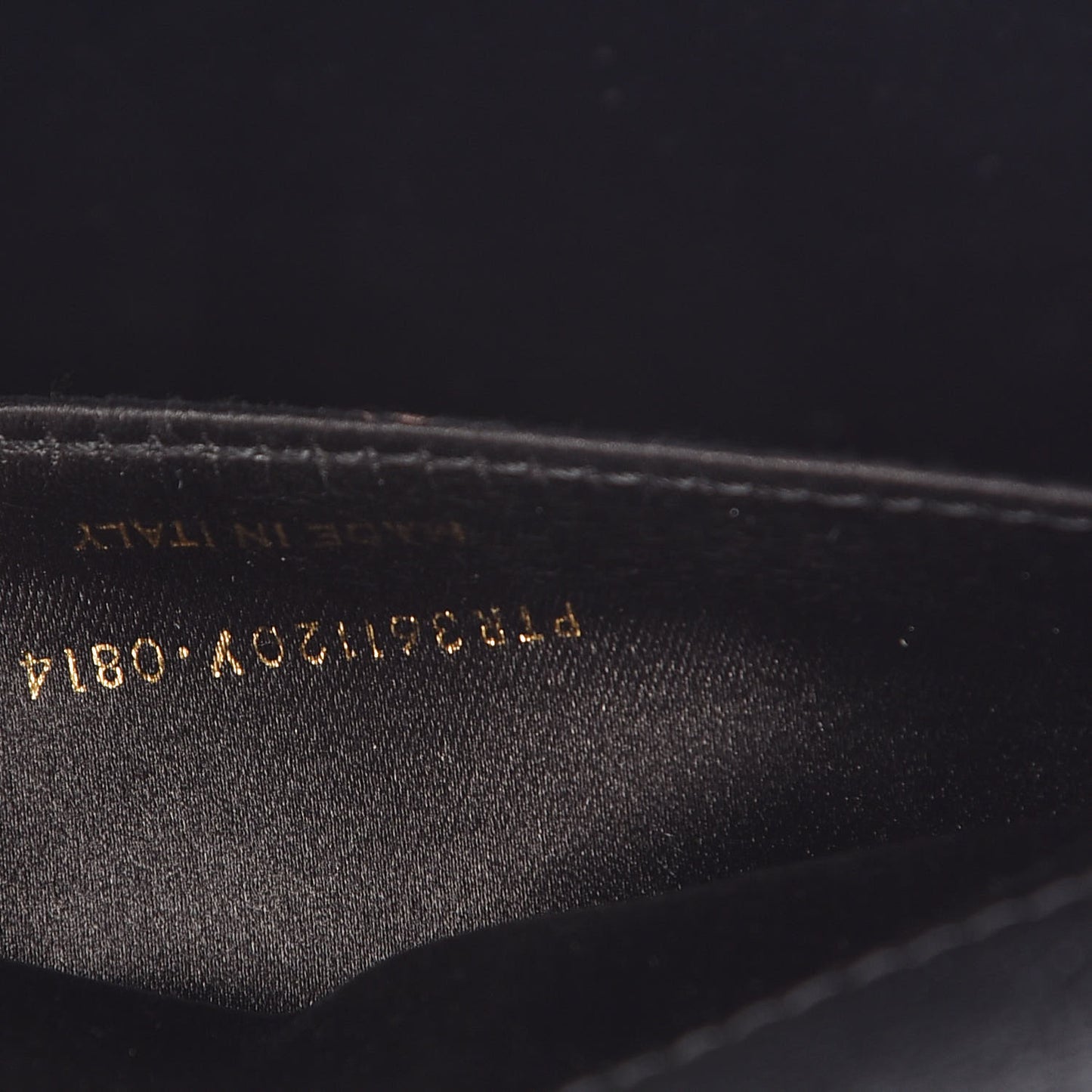 Calfskin Monogram Large Belle De Jour Clutch Black