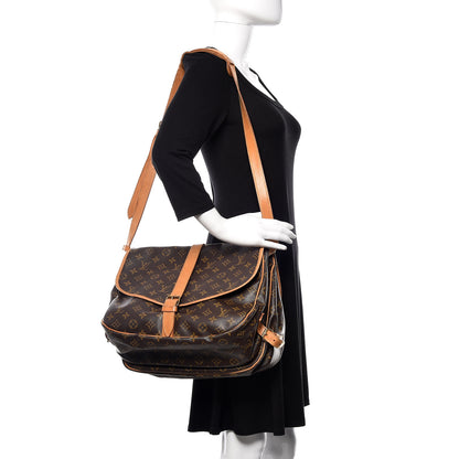 Louis Vuitton Monogram Saumur 35 2 of 9