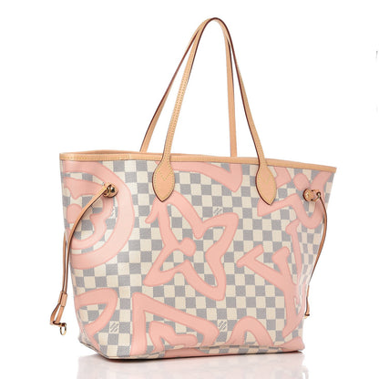 Louis Vuitton Damier Azur Tahitienne Neverfull MM 3 of 8