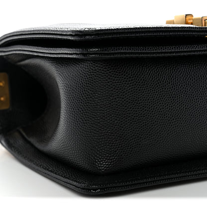 Chanel Caviar Quilted Small Boy Flap Black 9 of 13