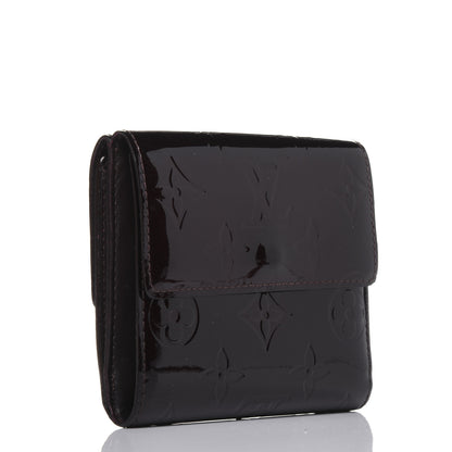Louis Vuitton Vernis Elise Wallet Amarante 3 of 11