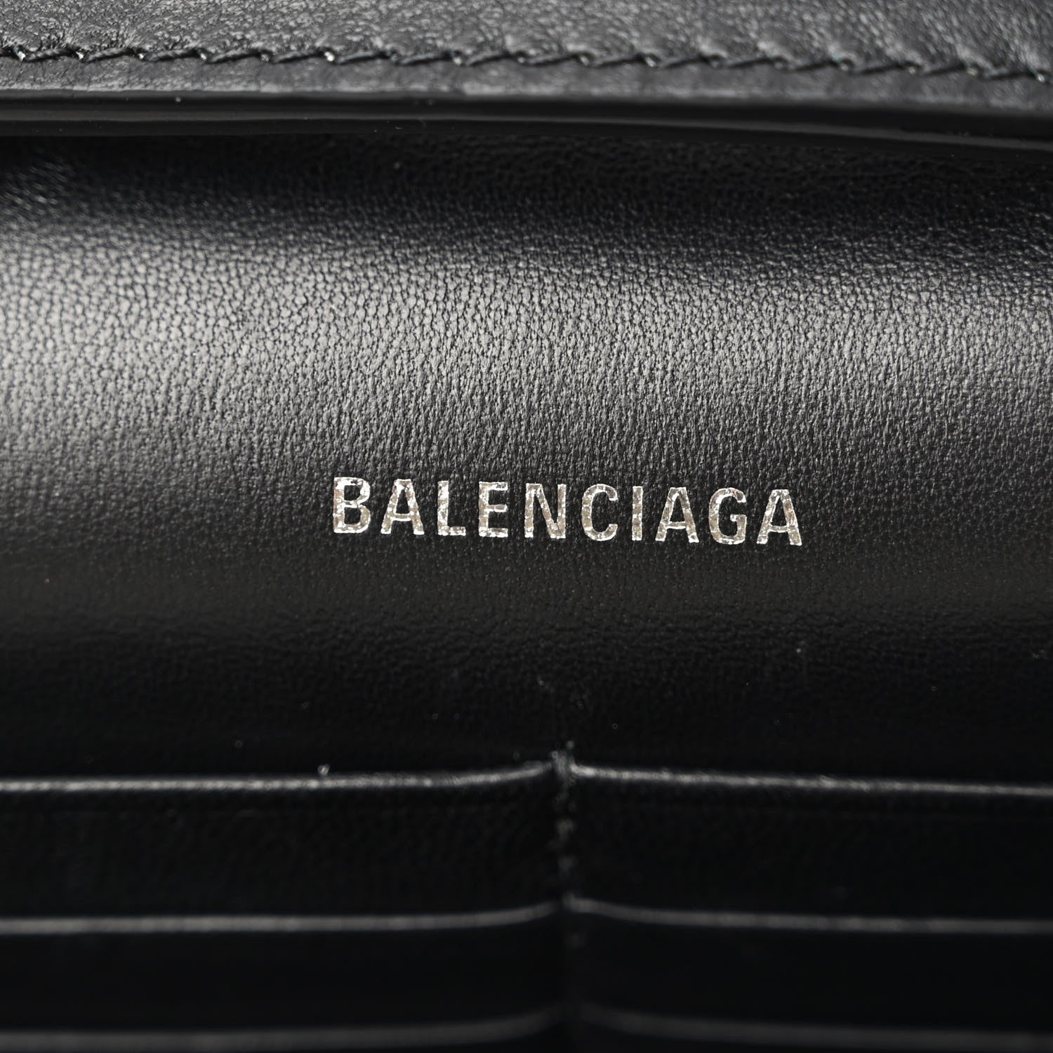 Balenciaga Fleece Leopard Print Hourglass Chain Bag Brown 6 of 9