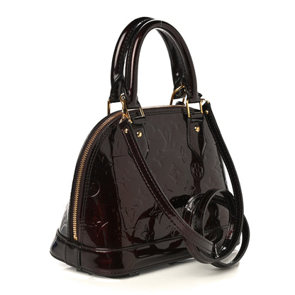 Louis Vuitton Vernis Alma BB Amarante 3 of 11