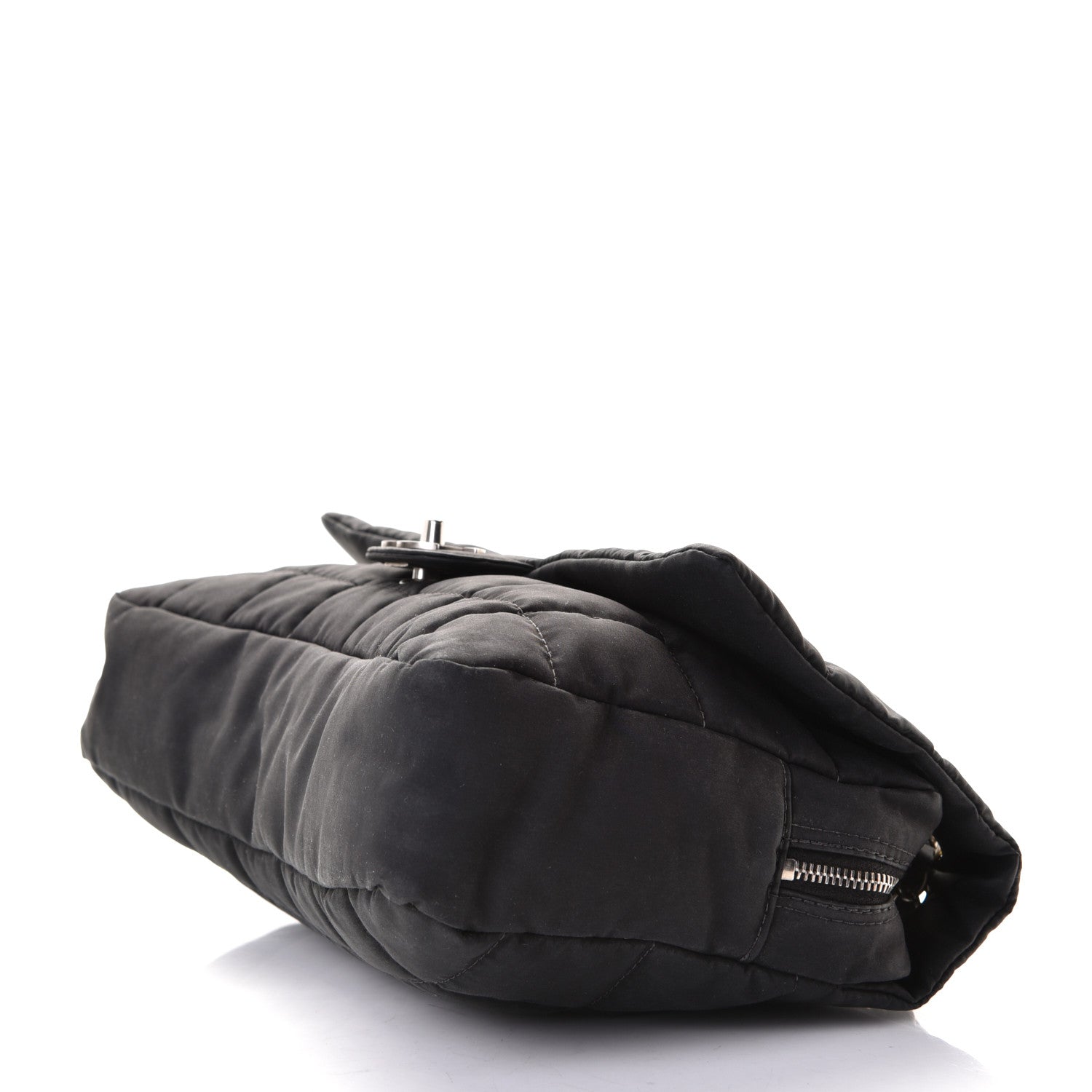 Chanel Nylon Square Quilted Flap Black 8 of 8