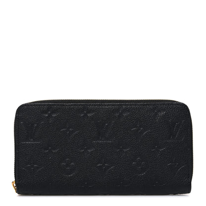 Louis Vuitton Empreinte Zippy Wallet Black 1 of 6