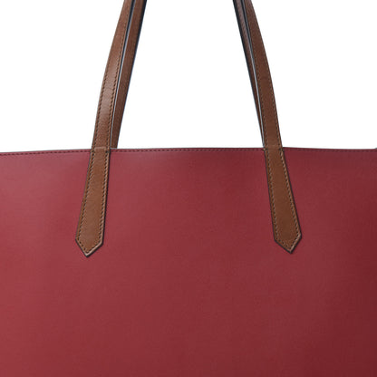 Givenchy Calfskin Medium GV Shopper Tote Dark Red 9 of 16