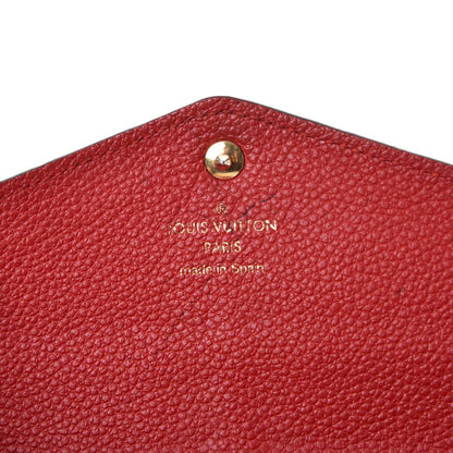 Louis Vuitton Empreinte Sarah Wallet NM Cherry 6 of 12