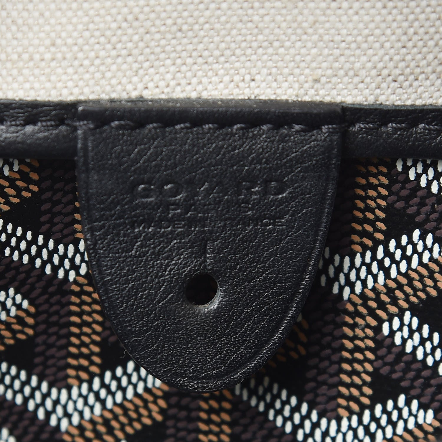 Goyard Goyardine Artois MM Black 7 of 9