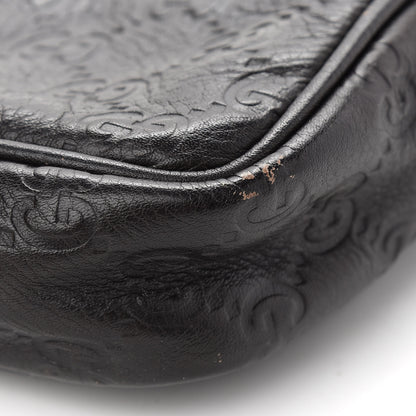 Gucci Guccissima Small Shoulder Bag Dark Brown 8 of 13