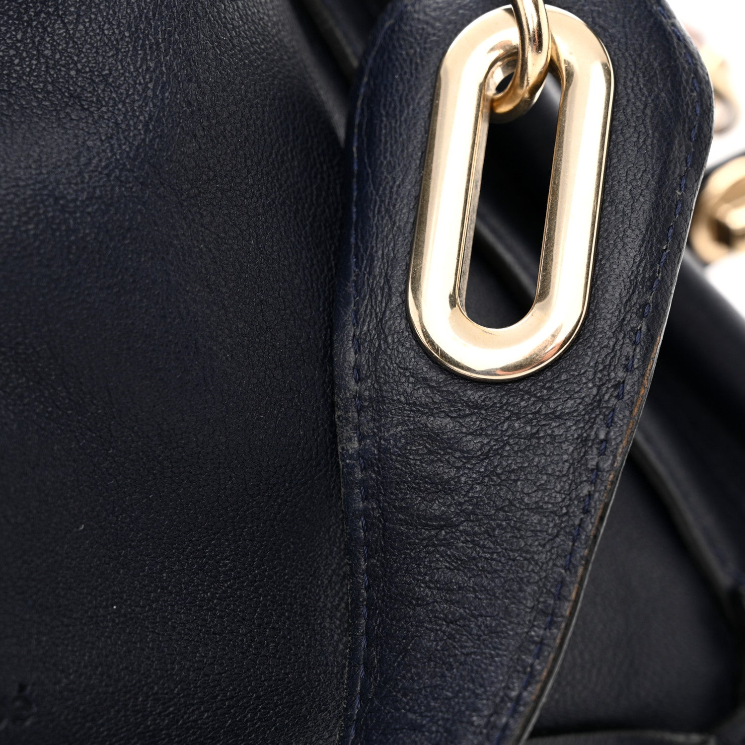 Chloe Calfskin Medium Military Paraty Blue 11 of 13