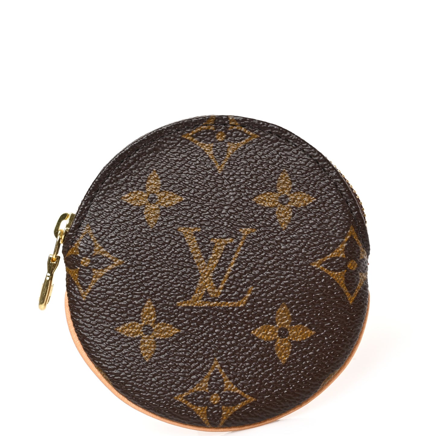 Monogram Round Coin Purse