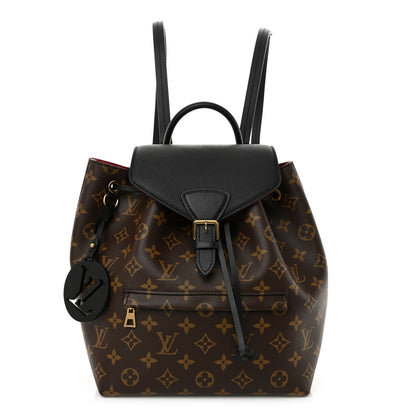 Louis Vuitton Monogram Montsouris PM Black 1 of 9