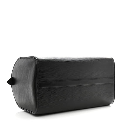 Louis Vuitton Epi Speedy 30 Black 3 of 8