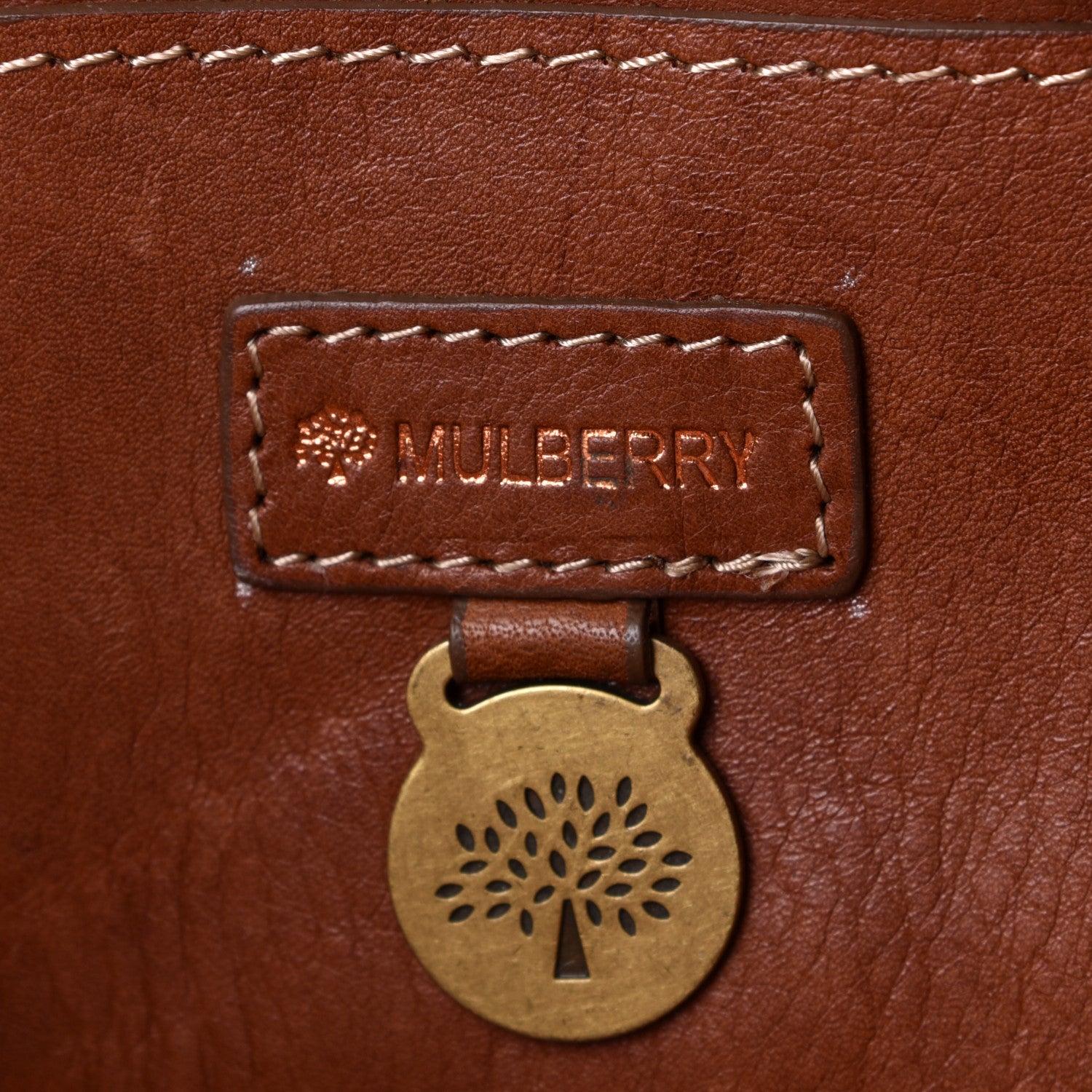Mulberry Natural Vegetable Tanned Bayswater Oak 8 of 16