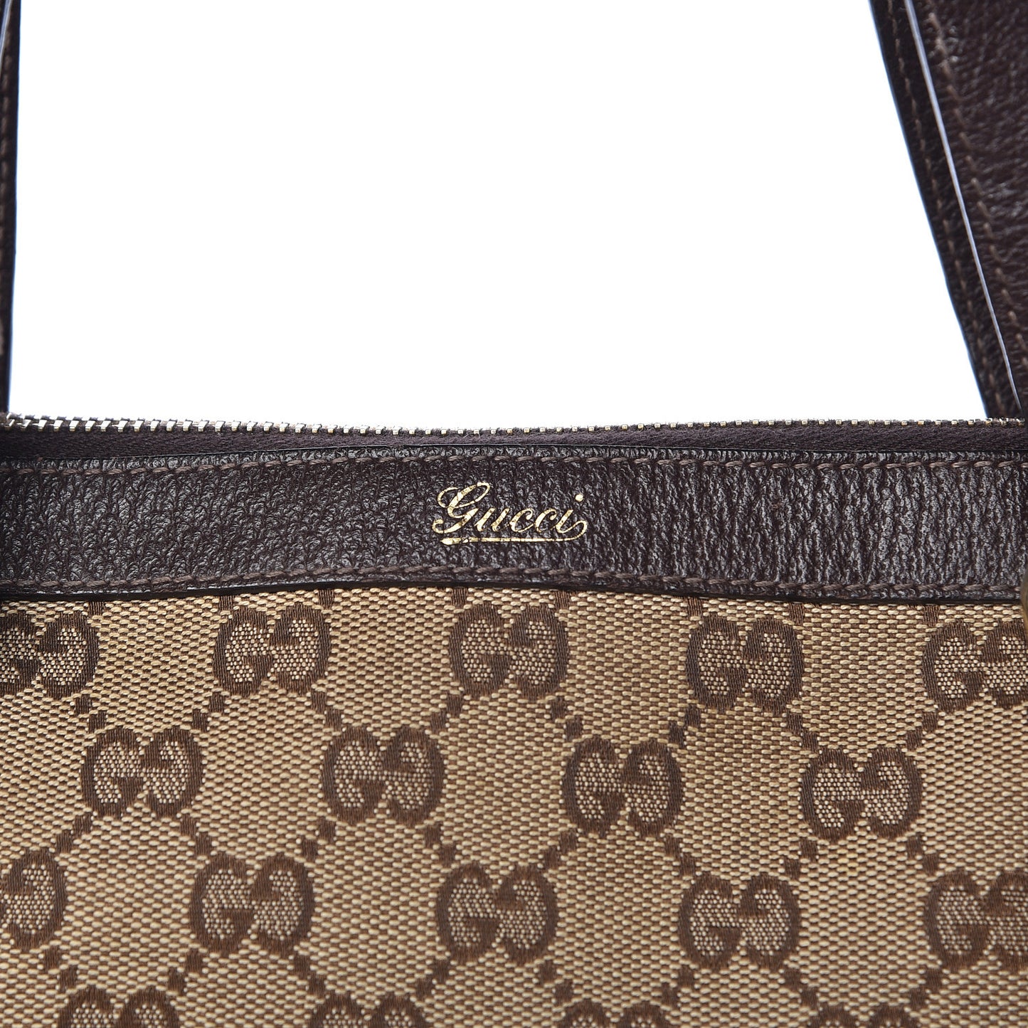 Monogram Medium Abbey Tote Brown