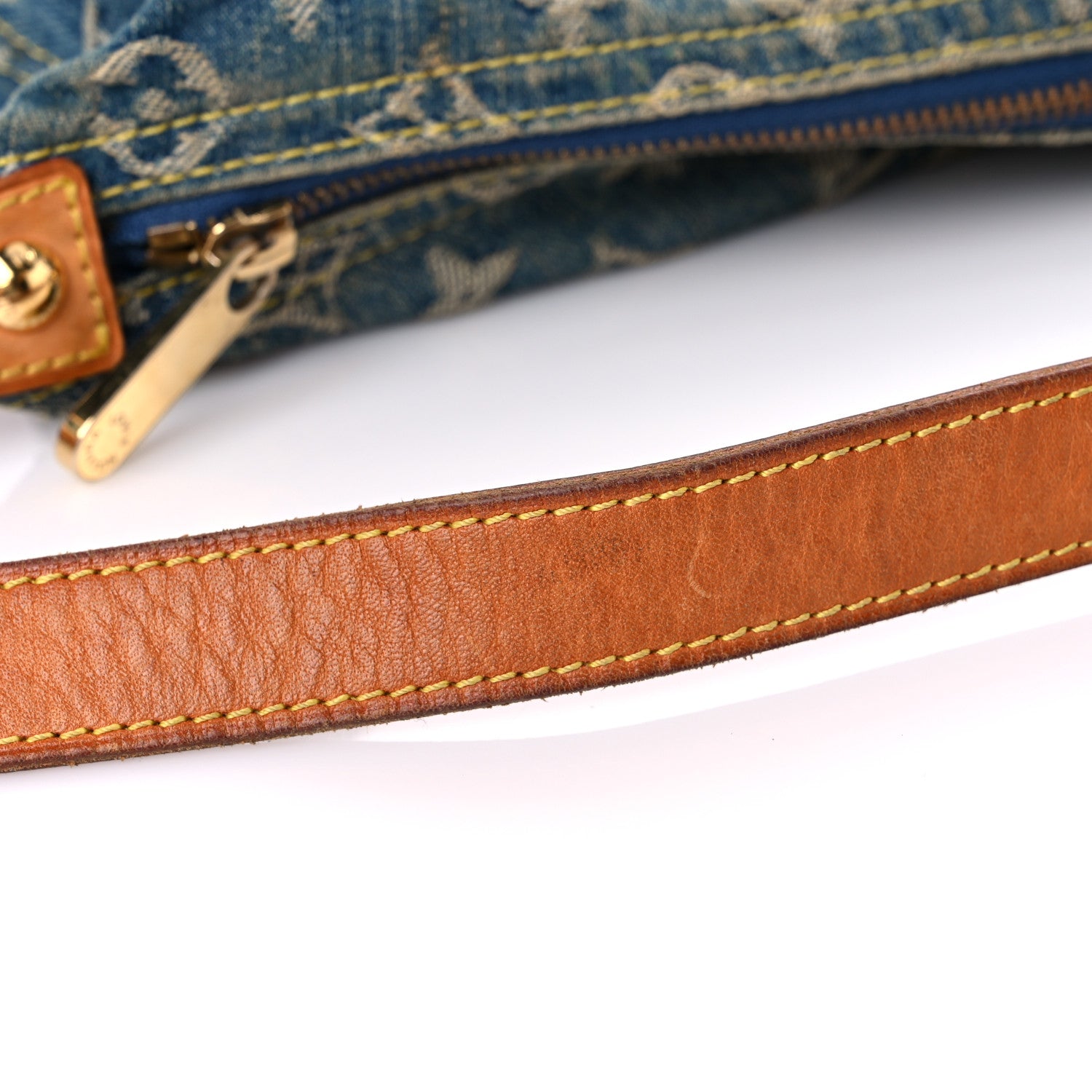 Louis Vuitton Denim Baggy GM Blue 22 of 23