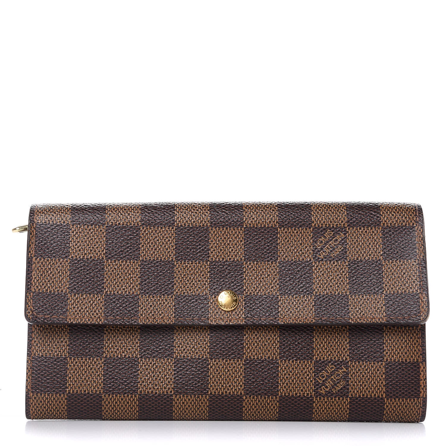 Louis Vuitton Damier Ebene Sarah Wallet 2 of 18