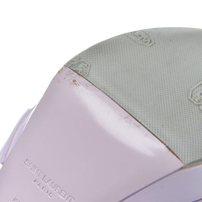 Saint Laurent Patent Tribute 75 Platform Sandals 35 Lavender 9 of 18