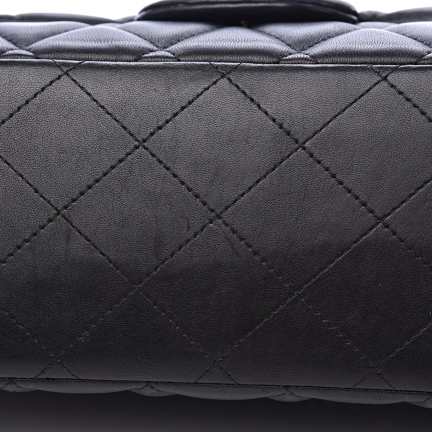 Chanel Lambskin Quilted Maxi Double Flap Black 21 of 22