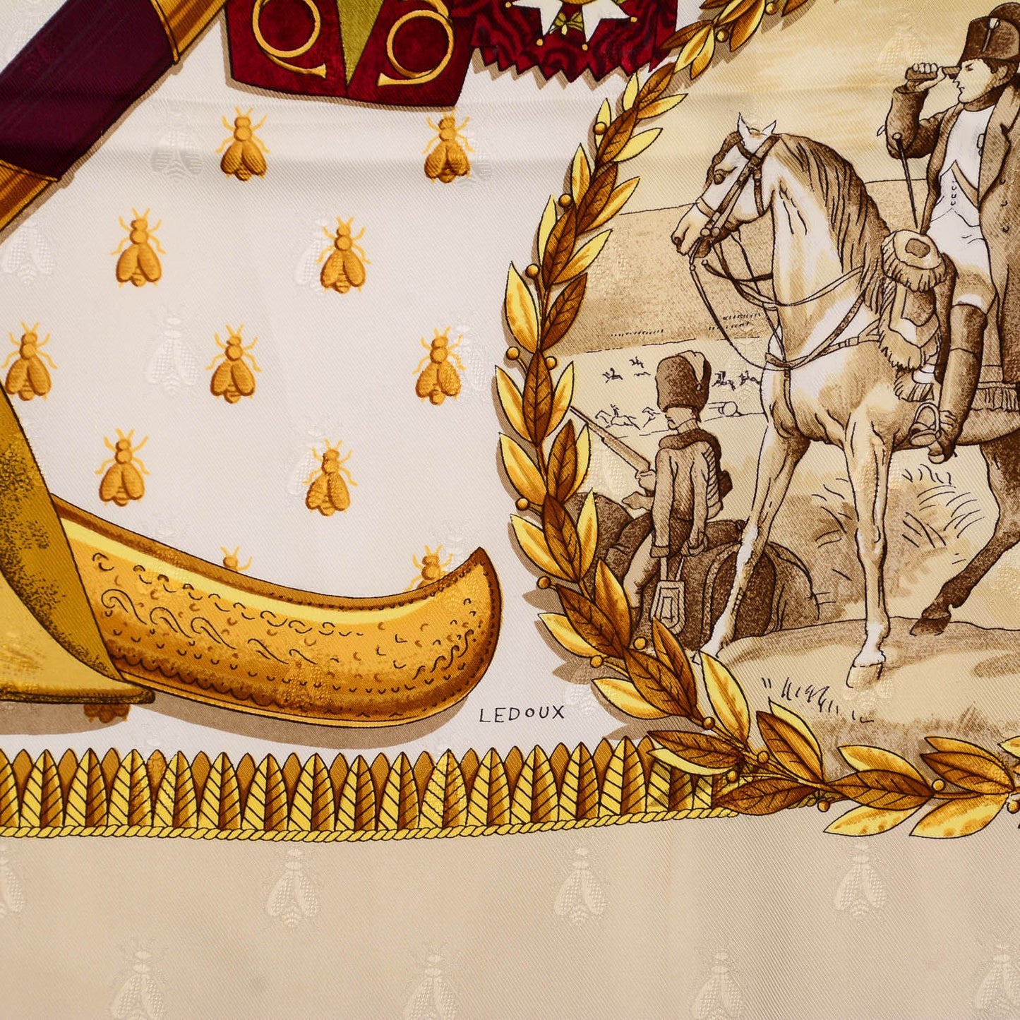Silk Napoleon Scarf 90