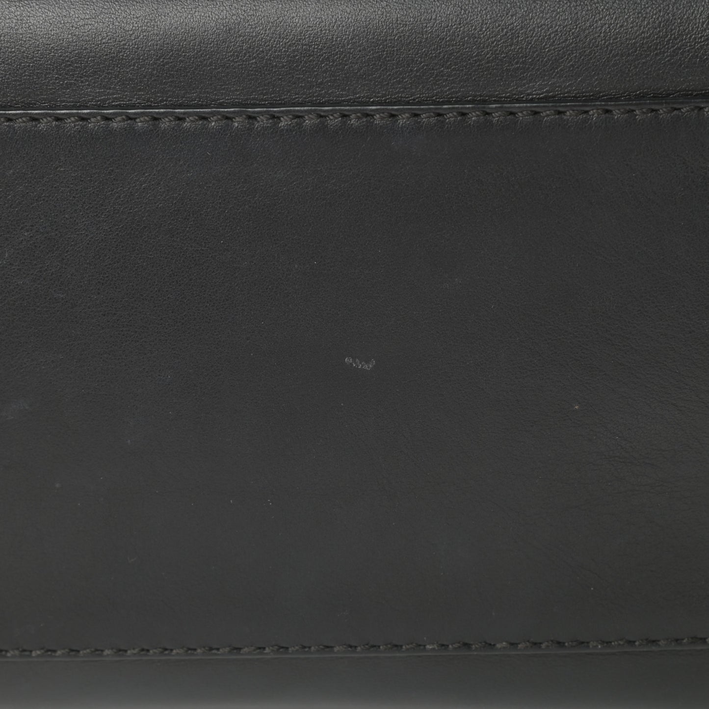 Vitello Small Rockstud Double Handle Tote Black