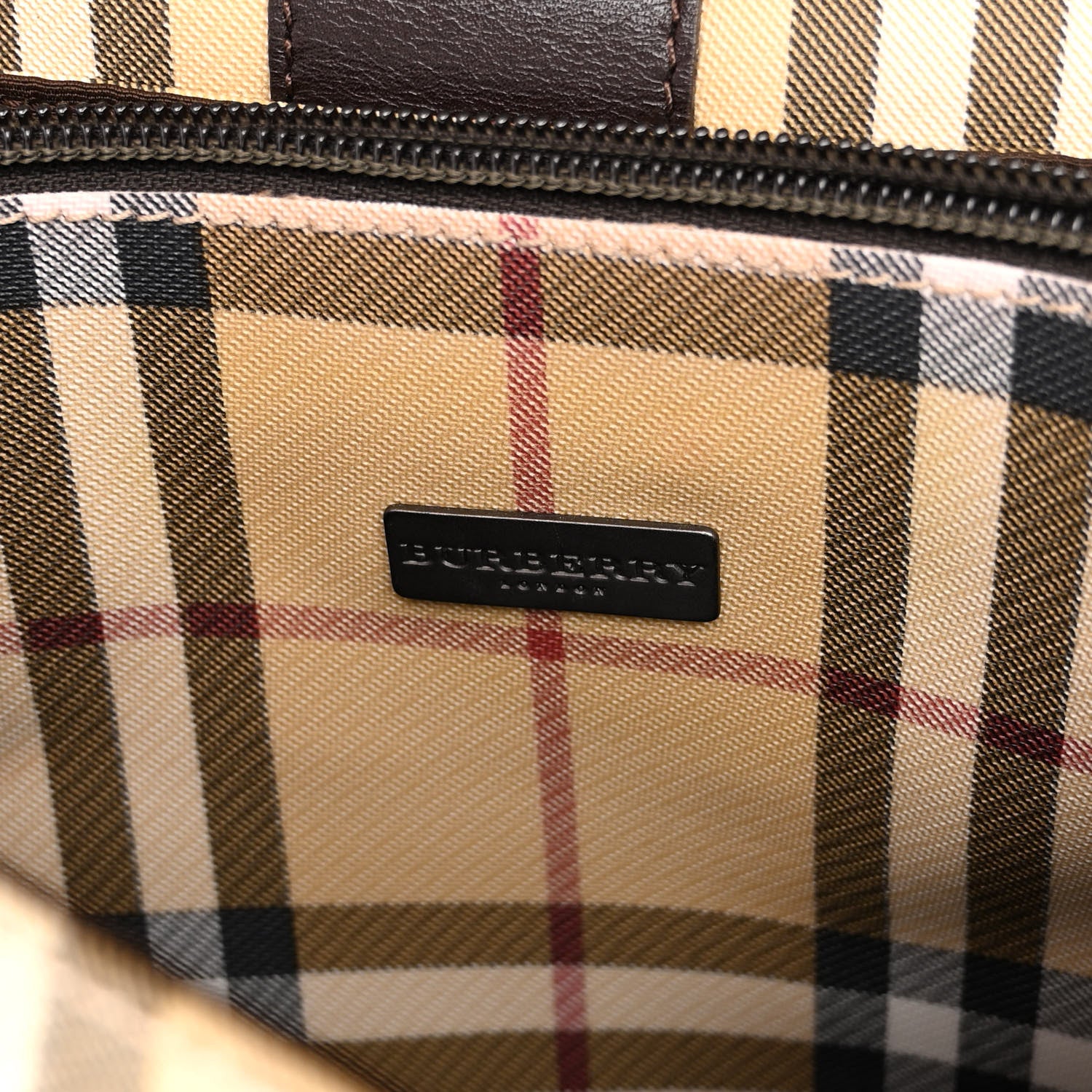 Burberry Nova Check Diaper Messenger Bag 6 of 9