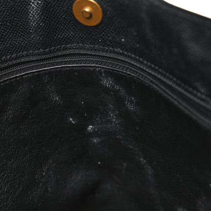 Chanel Grained Calfskin Shopping Tote Black 13 of 26