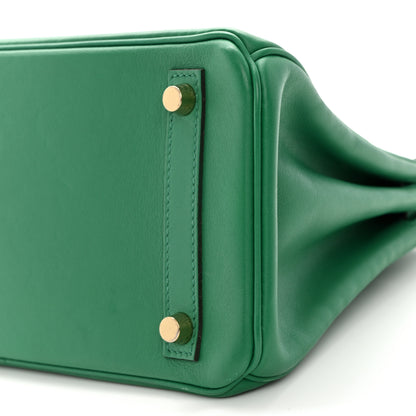 Hermes Swift Birkin 25 Vert Vertigo 10 of 13