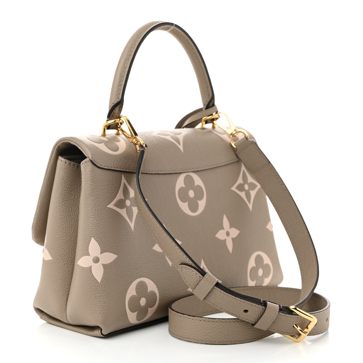 Louis Vuitton Empreinte Monogram Giant Madeleine MM Dove Grey Beige 3 of 10