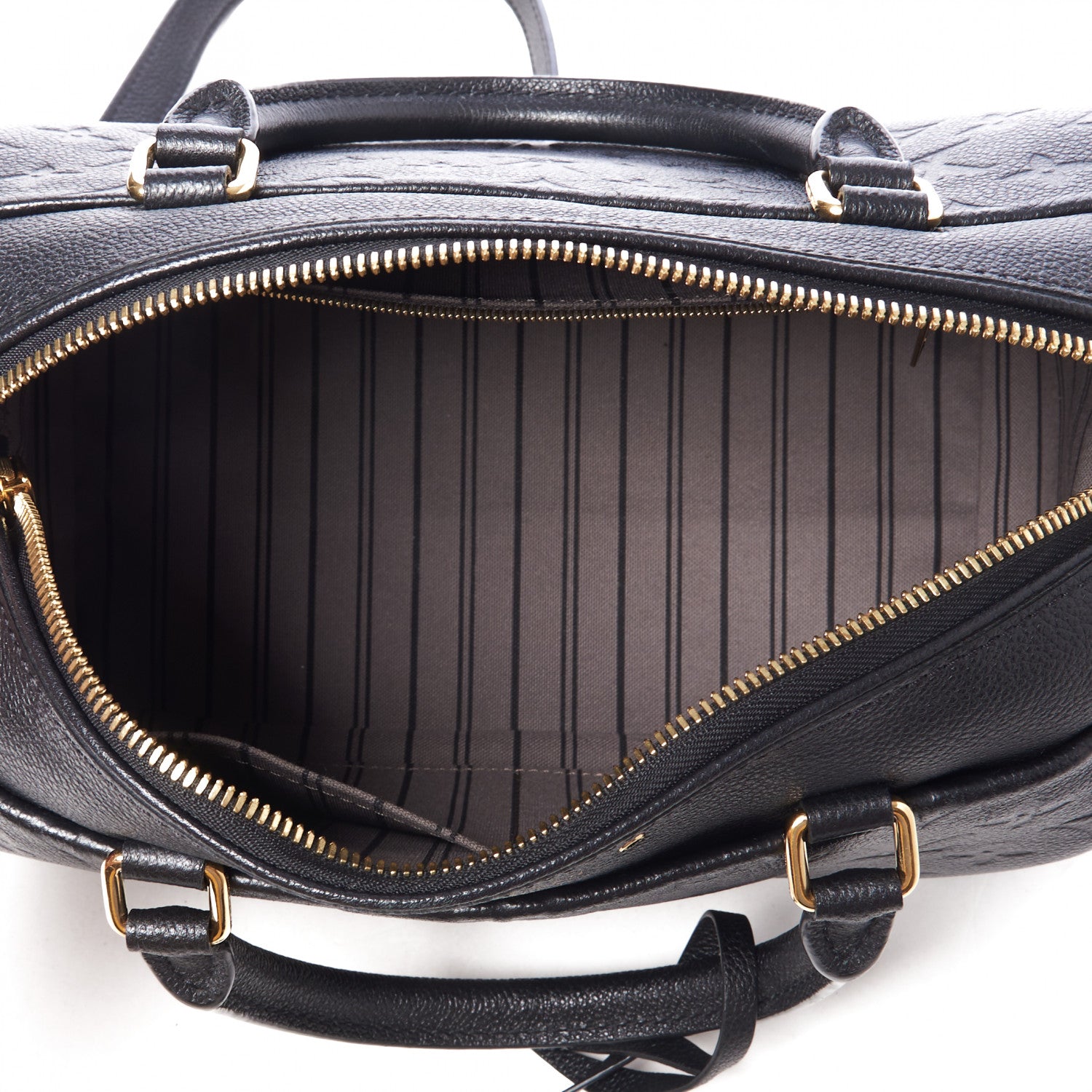Louis Vuitton Empreinte Speedy Bandouliere 25 NM Black 4 of 8