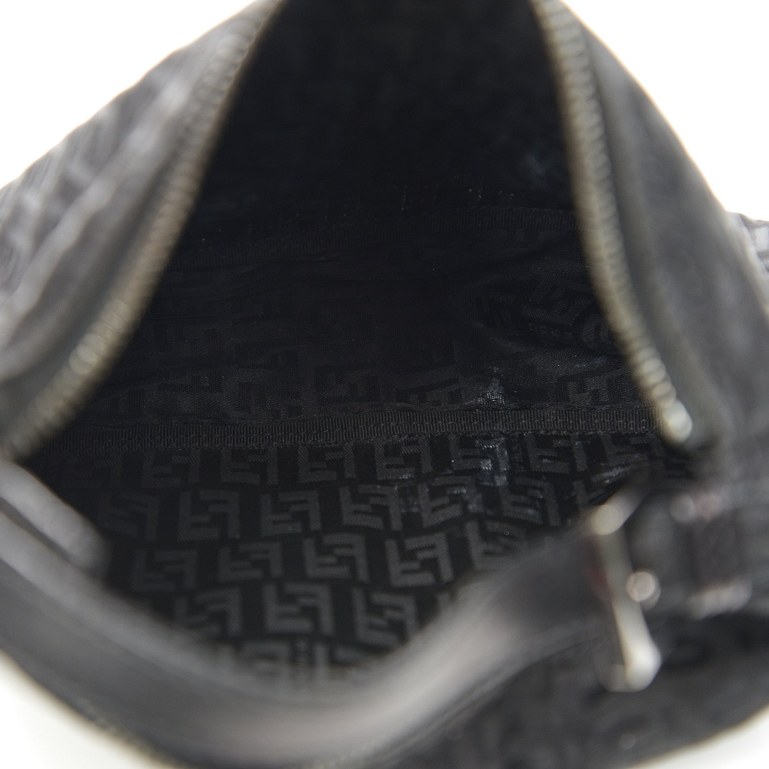 Fendi Zucchino Mini Pochette Black 4 of 8