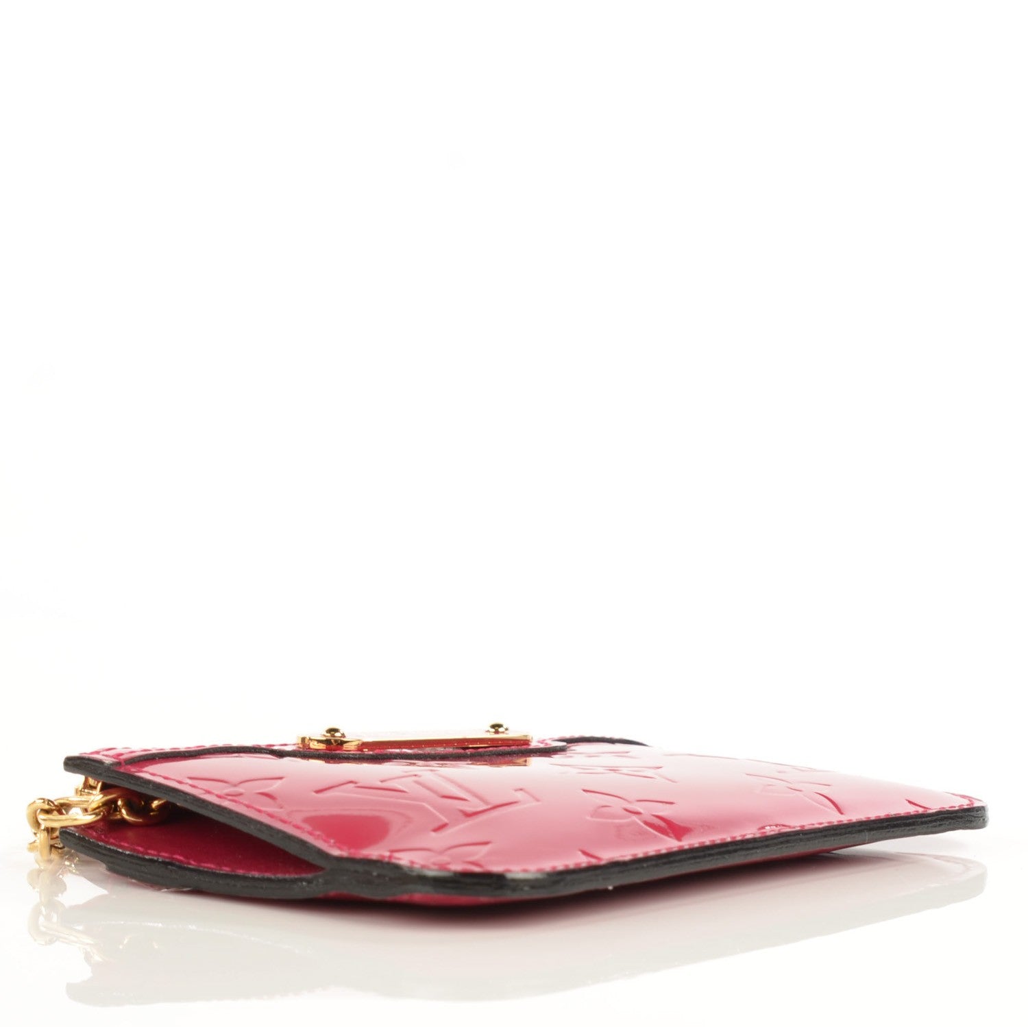 Louis Vuitton Vernis Key Pouch Rose Indien 4 of 8