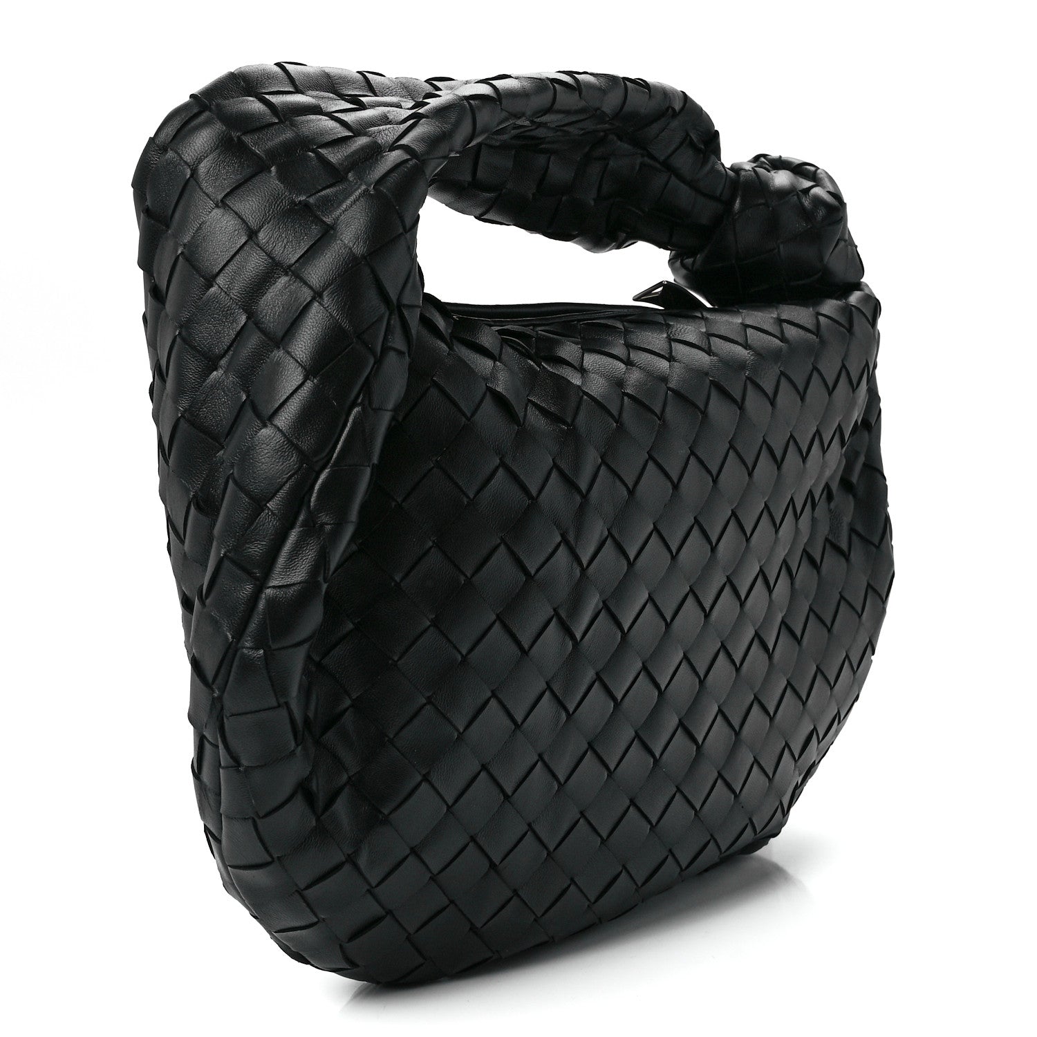 Bottega Veneta Nappa Intrecciato Teen Jodie Hobo Black 3 of 12