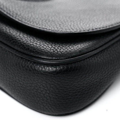 Gucci Pebbled Calfskin Medium Soho Flap Crossbody Black 10 of 15