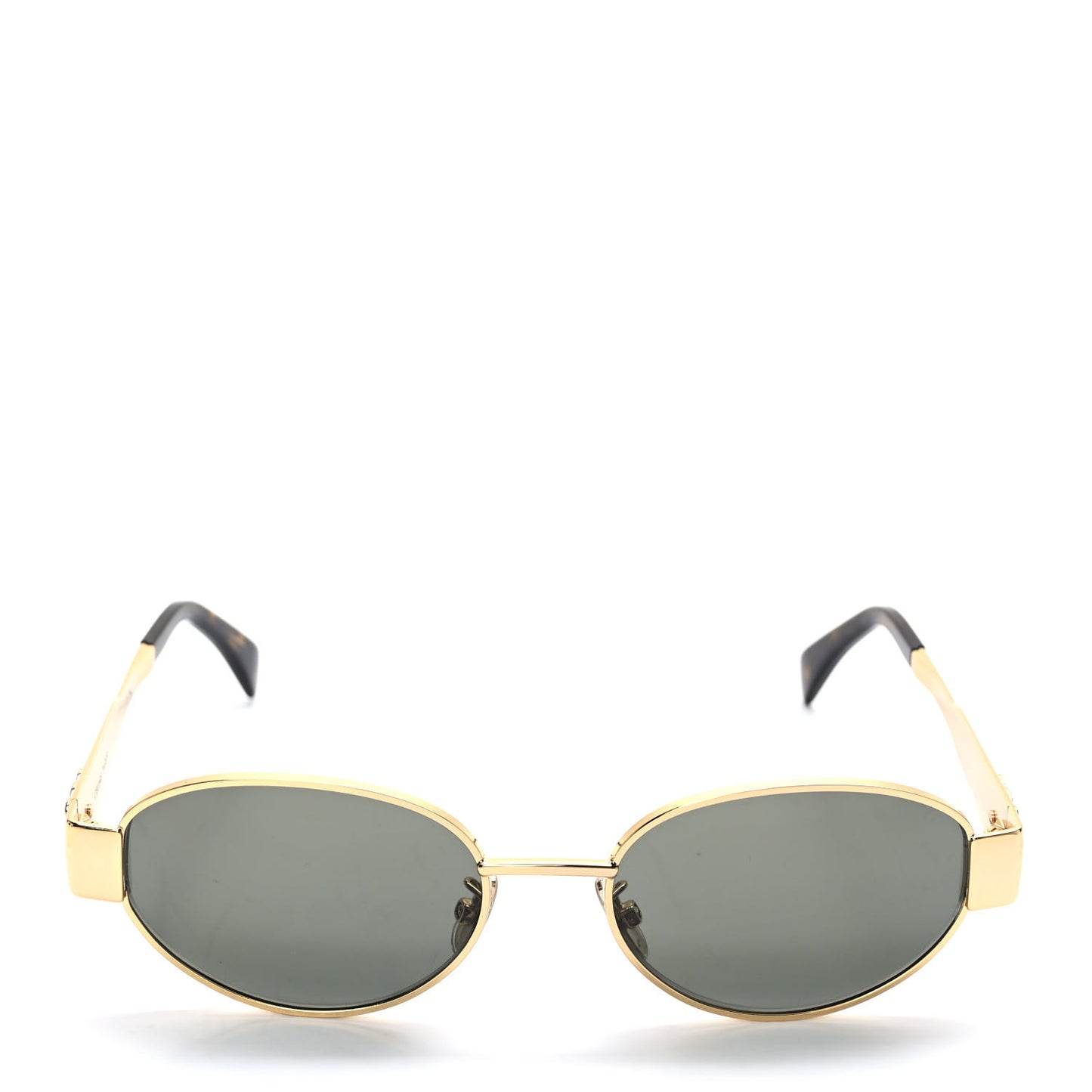 Metal Triomphe 01 Sunglasses CL40235U Gold Green