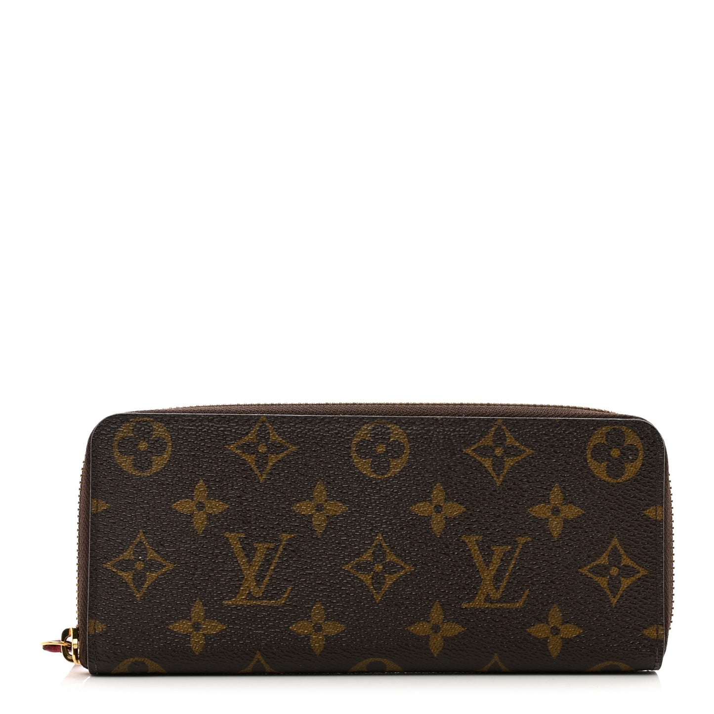 Monogram Clemence Wallet Fuchsia