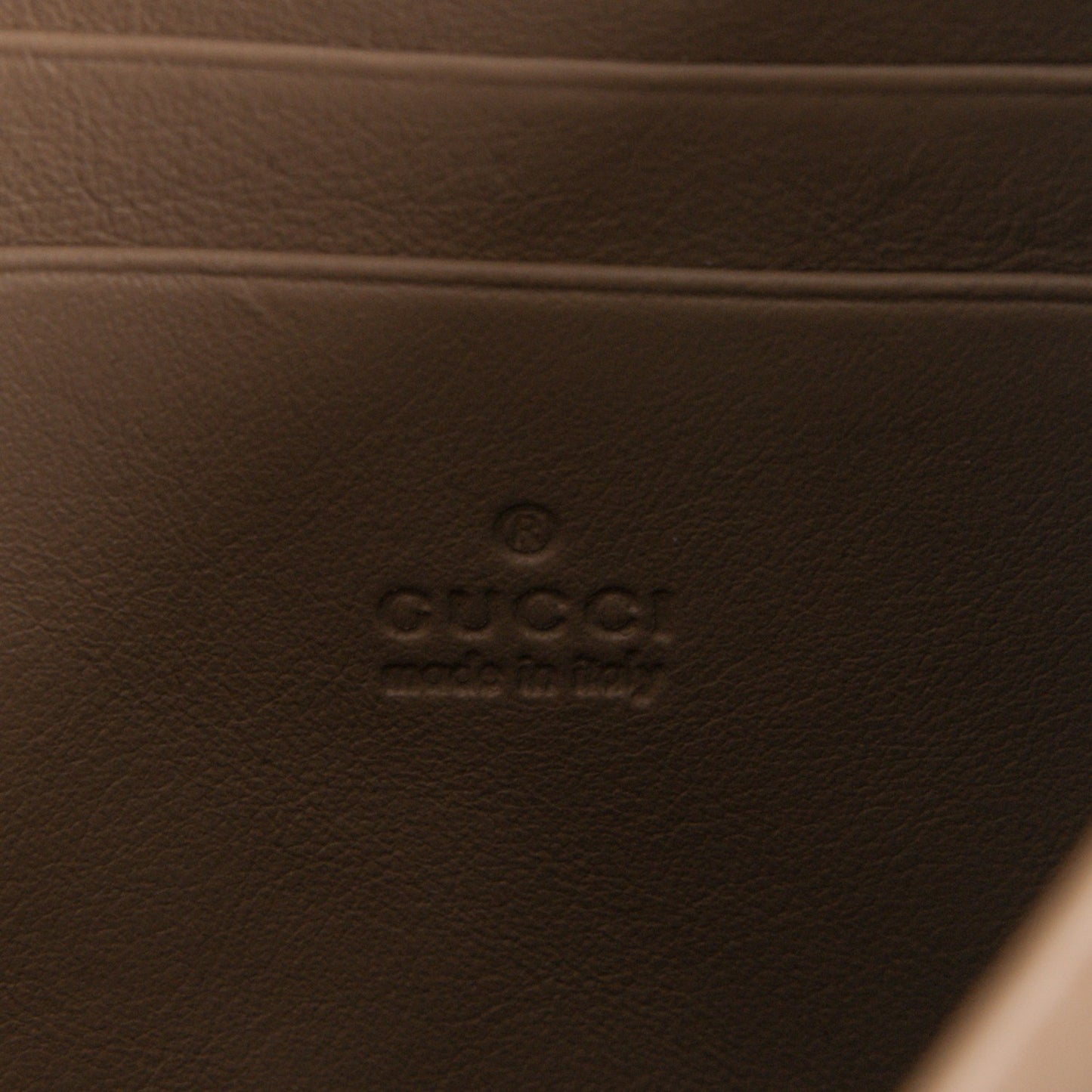 GG Supreme Monogram Mini Dionysus Chain Wallet Beige Taupe