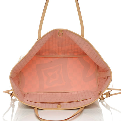 Louis Vuitton Damier Azur Tahitienne Neverfull MM 5 of 10