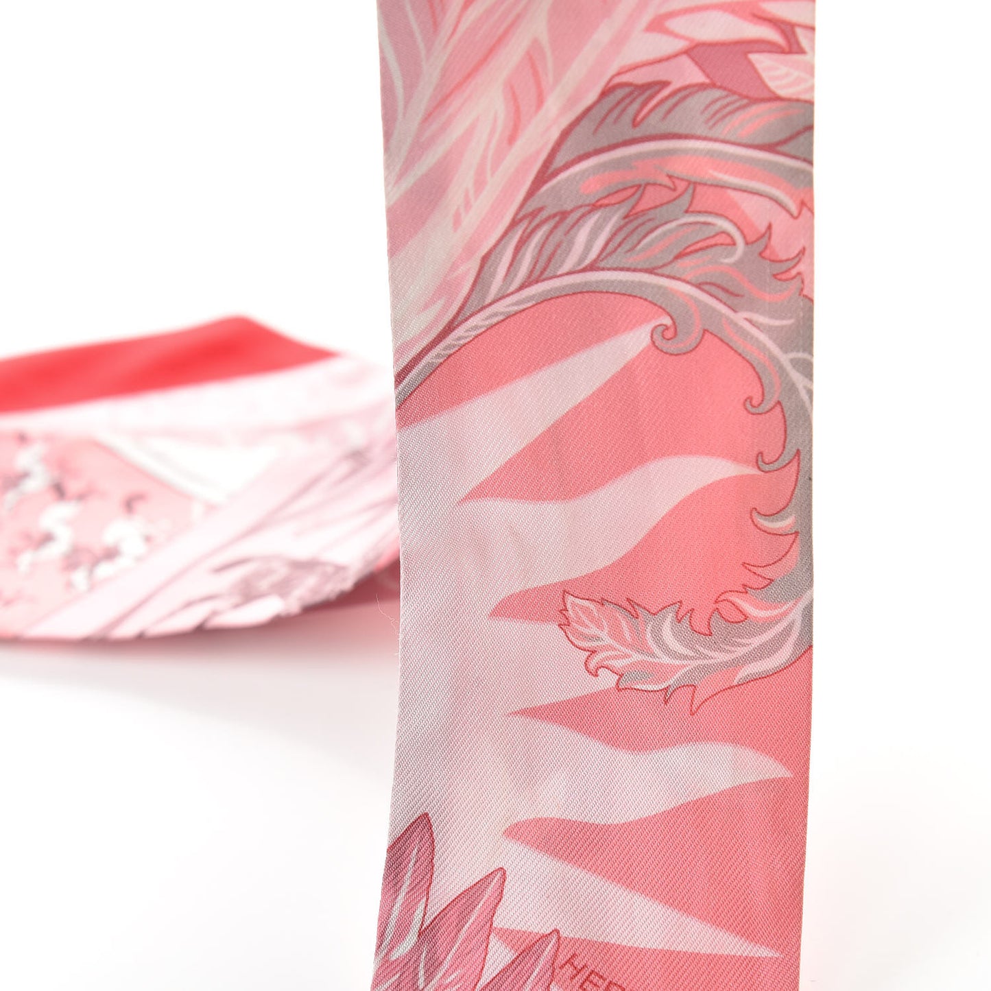 Silk Cheval Phoenix Twilly Grenadine Rose Gris
