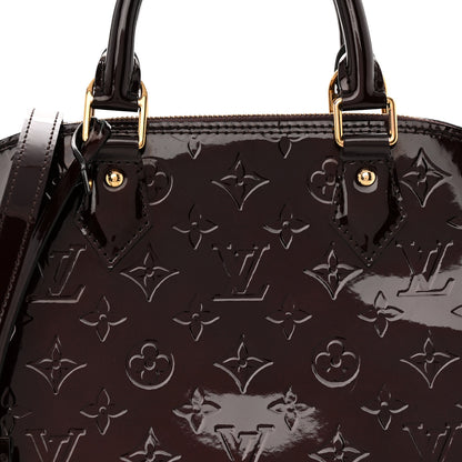 Louis Vuitton Vernis Alma PM Amarante 8 of 11