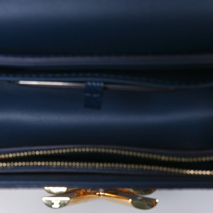 Louis Vuitton Epi Twist Shoulder Bag MM Indigo 5 of 10