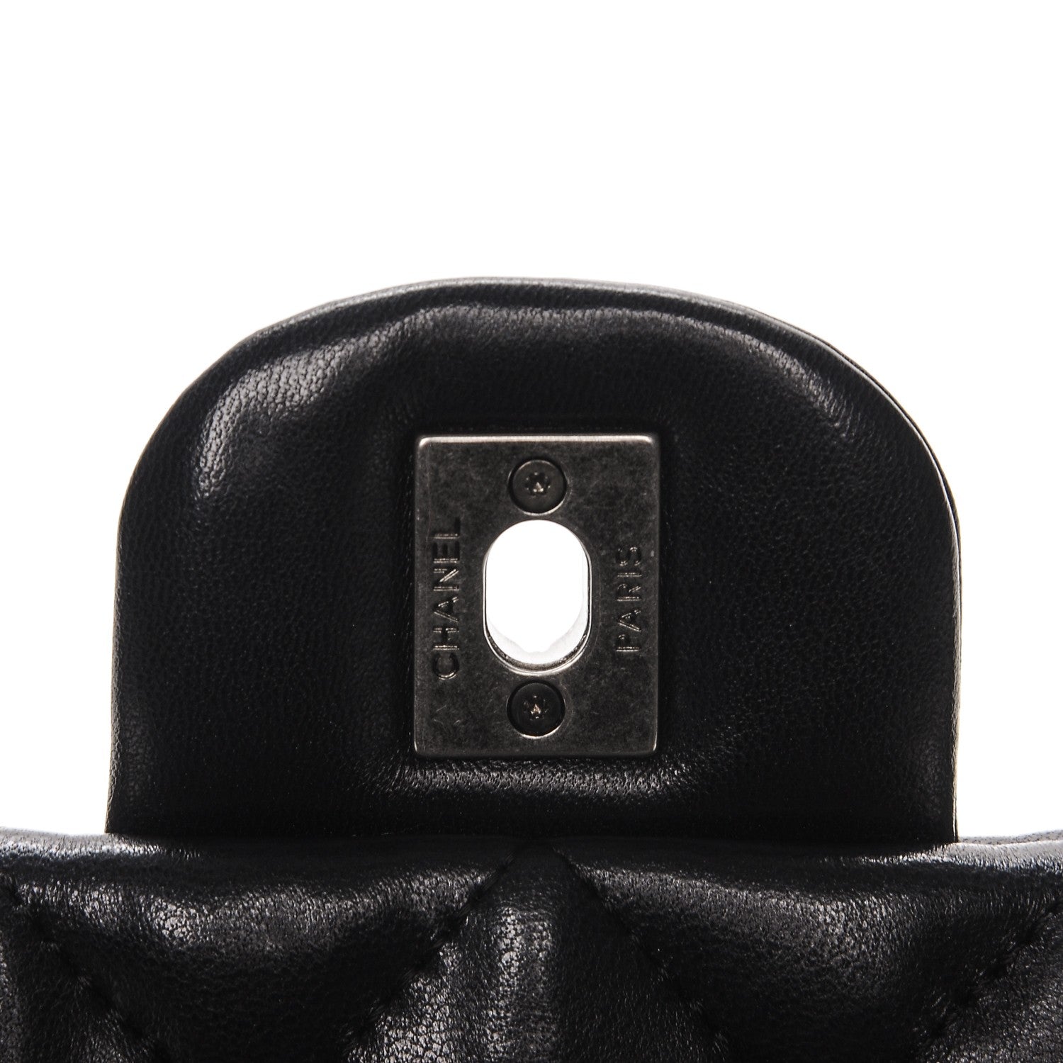 Chanel Lambskin Quilted Jumbo Paris Dallas Single Flap Black 5 of 8