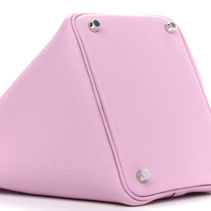 Hermes Taurillon Clemence Picotin Lock 18 PM Mauve Sylvestre 8 of 9