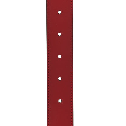 Gucci Plutone Calfskin Double G 30mm Belt 75 30 Rosso 4 of 4